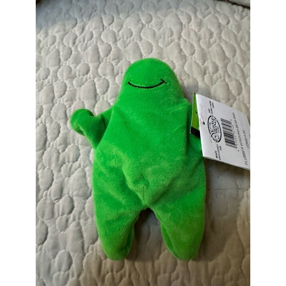 Disney Store Flubber Bean Bag Plush 1997 Movie w/ Tags Robin Williams NO SOUND